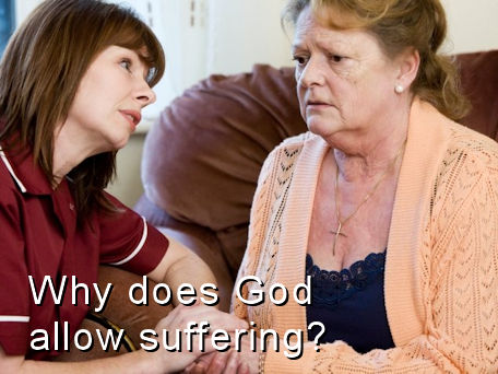 Suffering lady
