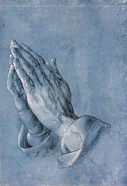 Hands praying