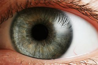 Eye close up
